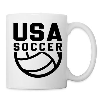 USA Soccer - Mug blanc - blanc - Droite