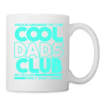 Cool Dads Club - Dad Father's Day Gift - Mug - white - Right