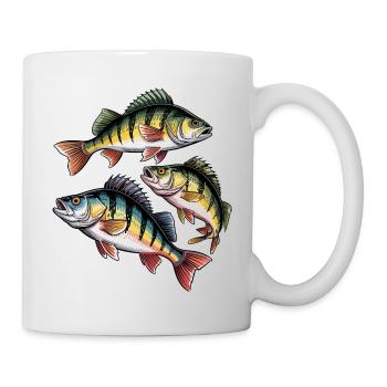 Barsch Motiv - Tasse - Weiß - Rechts