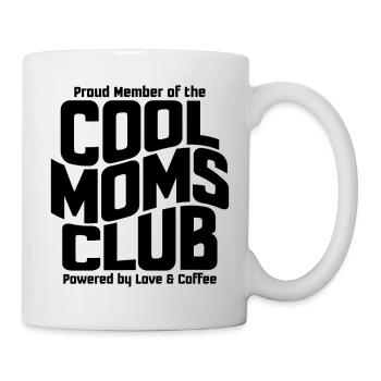 Cadeau des mamans pour la fête des mères - Club des mamans cool - Mug blanc - blanc - Droite