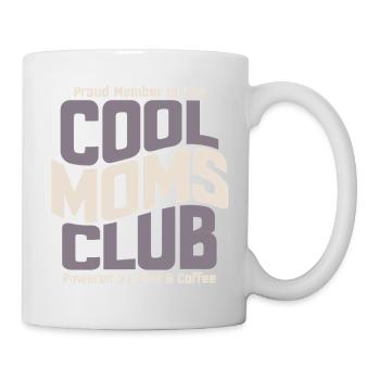 Cadeau des mamans pour la fête des mères - Club des mamans cool - Mug blanc - blanc - Droite