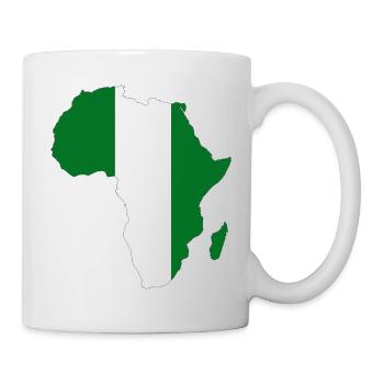 Niger Flag Africa - Mug - white - Right