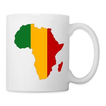 Mali Drapeau Afrique - Mug blanc - blanc - Droite