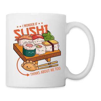 Amis du sushi - Mug blanc - blanc - Droite