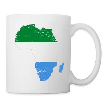 Sierra_Leone_Flagge_Afrika_used - Mug - white - Right