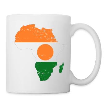 Niger_Flagge_Afrika_used - Mug - white - Right