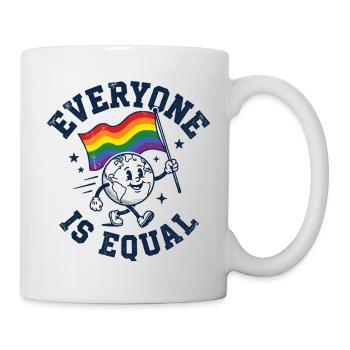 LGBTQ Pride Month - Everyone is Equal - Mug - white - Right