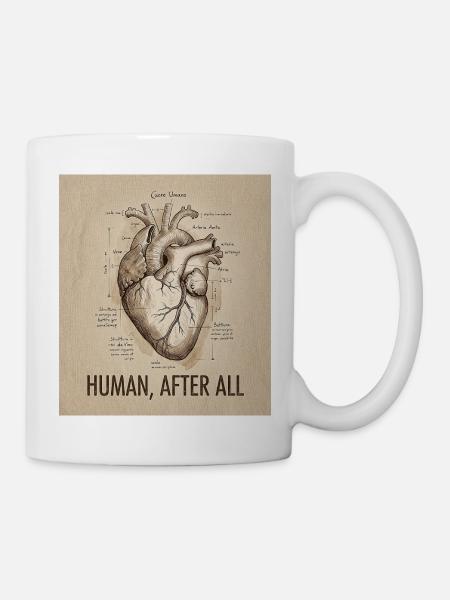 Human After - Tasse - Weiß