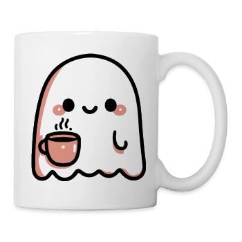 Ghost Kawaii Café - Mug - white - Right