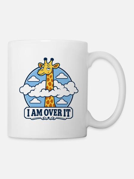 Giraffe Leave-it-behind - Mug - white