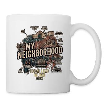 Bilbao Bewohner - Tasse - Weiß - Rechts