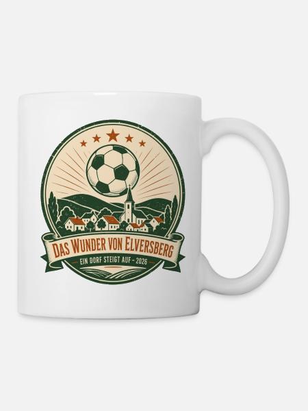 Das Wunder von Elversberg - Tasse - Weiß