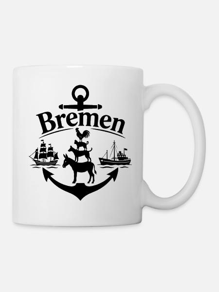 Bremen - Tasse - Weiß
