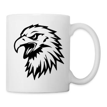 Tte_doiseau_lgante_avec_grand - Mug - white - Right