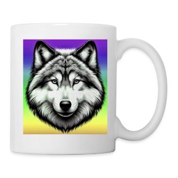 Wolf - Mug - white - Right