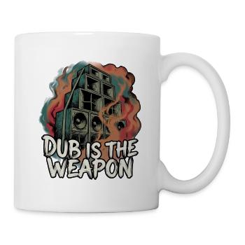 Dub Reggae Soundsystem - Tasse - Weiß - Rechts
