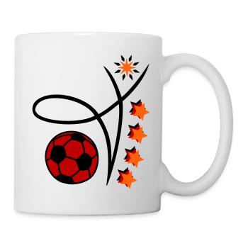 Fußball Event - Tasse - Weiß - Rechts