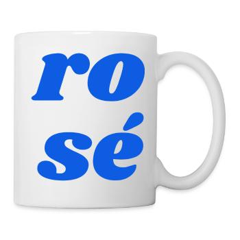 ro sé - Tasse - Weiß - Rechts