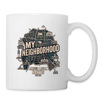 Amour Nantes - Tasse - Weiß - Rechts
