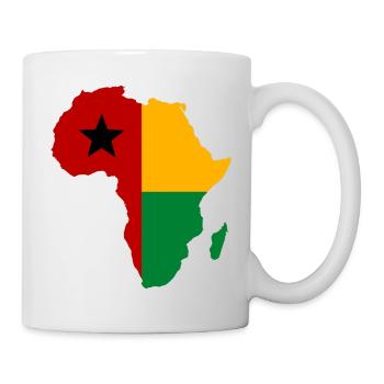 Guinea-Bissau_Flagge_Afrika_used - Tasse - Weiß - Rechts
