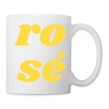 ro sé - Tasse - Weiß - Rechts