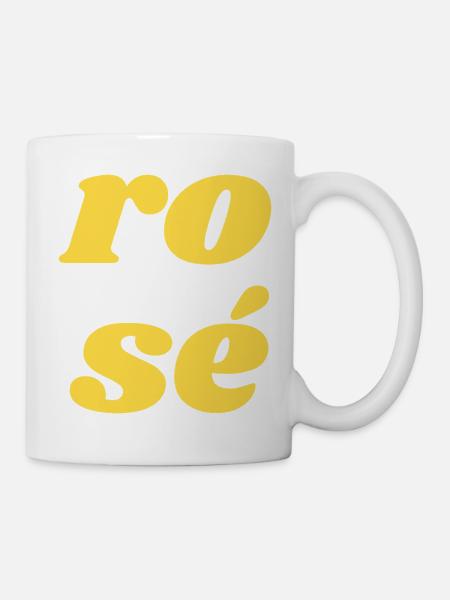 ro sé - Tasse - Weiß