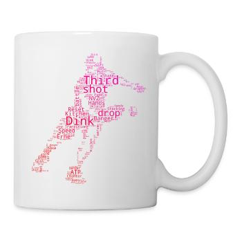 Pickleball Pro Gift for Pickleball Players Fans - Mug - white - Right
