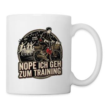Kampfsport Priorität - Tasse - Weiß - Rechts