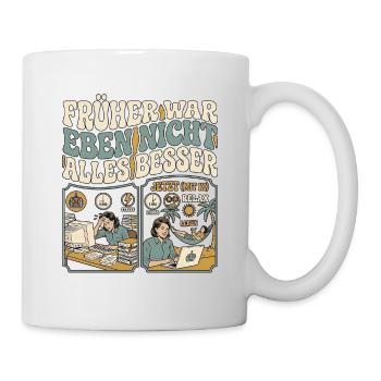 KI Liebhaberin - Tasse - Weiß - Rechts
