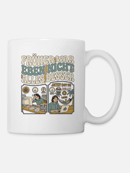 KI Liebhaberin - Tasse - Weiß