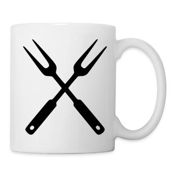 Grill Cutlery BBQ Grillmeister Food Truck Crew - Mug - white - Right