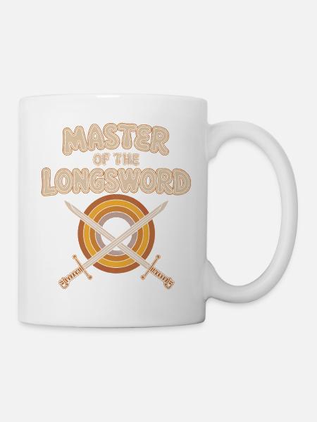 Meister des Langschwertes - Tasse - Weiß
