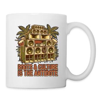 Antidote Is Roots - Mug - white - Right