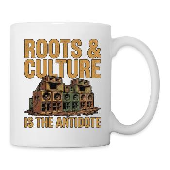 Roots Is The Antidote - Mug - white - Right