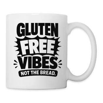 Gluten Free Vibes Not Bread - Mug - white - Right