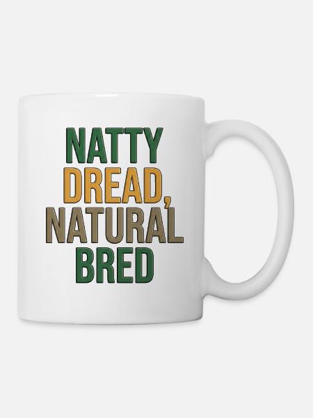 Natural Natty - Tasse - Weiß
