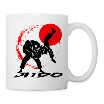 Judo - Mug blanc - blanc - Droite