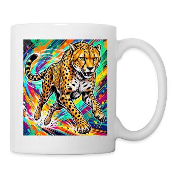 cheetah - Mug - white - Right