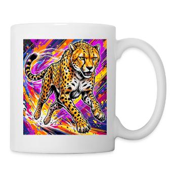 cheetah - Mug - white - Right