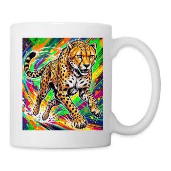 cheetah - Mug - white - Right