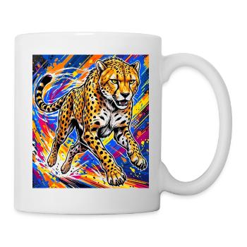 cheetah - Mug - white - Right