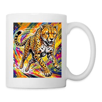 cheetah - Mug - white - Right