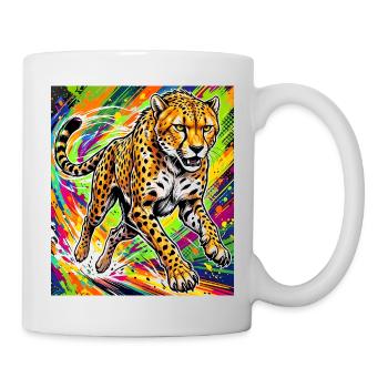 cheetah - Mug - white - Right