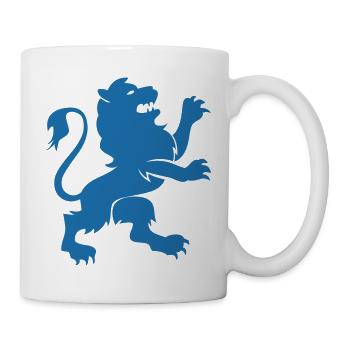 Lion Silhouette - Mug - white - Right