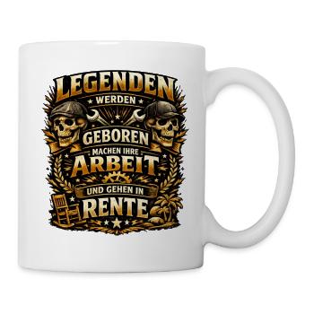 Legend Pension Pension Gift - Mug - white - Right
