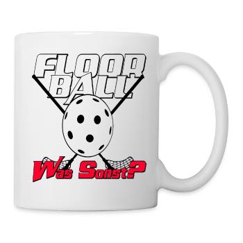 Floorball ....was sonst? - Tasse - Weiß - Rechts
