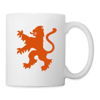 Niederlande - Nederland - Netherlands - Lion Löwe - Mug - white - Right