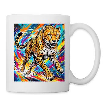 cheetah - Mug - white - Right