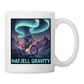 Cyberpunk Hafjell Gravity Mountain Biker - Mug blanc - blanc - Droite