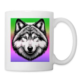 Wolf - Mug - white - Right